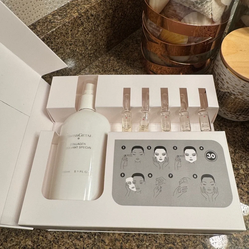 SwissGetal‎ Collagen Facial Treatment Set - NIB